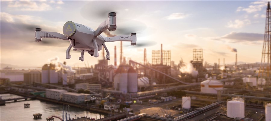 Ett autonomt drönarsystem som Skeyetech är i första hand avsett för slutanvändare med större skyddsobjekt.